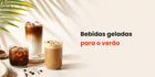 Bebidas geladas com espresso para o verão