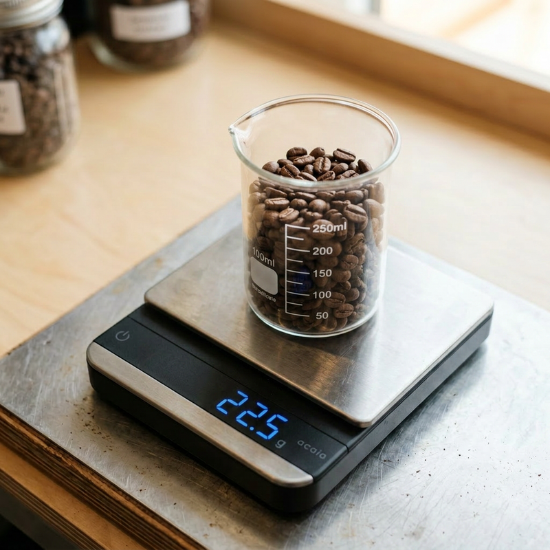 Diferenças práticas entre extração por peso e volume em cafeterias de especialidade