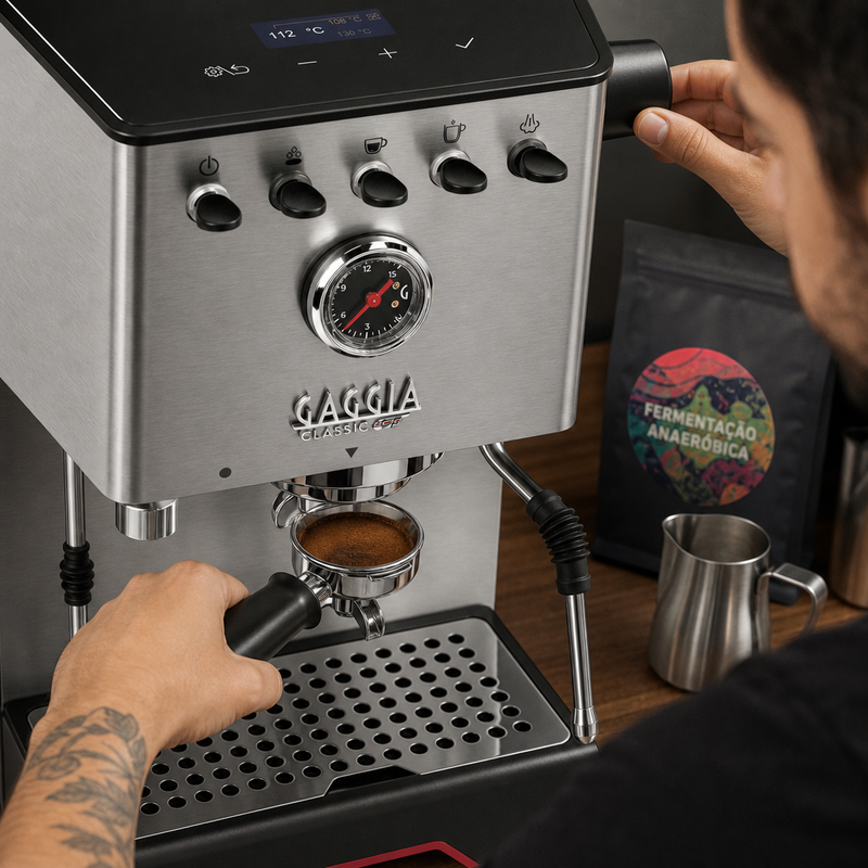Pré-infusão para cafés de fermentação prolongada