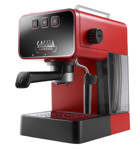 Gaggia Evolution Vermelha - Máquina Espresso Manual Italiana